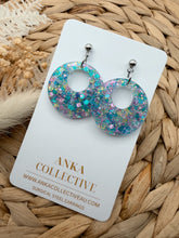 Load image into Gallery viewer, Eclipse Dangle Glitter Earrings