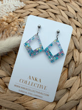 Load image into Gallery viewer, Luxor Dangle Glitter Earrings