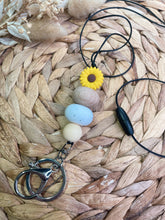 Load image into Gallery viewer, Yellow Floral Lanyard