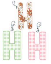 Load image into Gallery viewer, Letter “H” Keychain