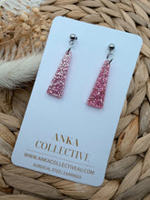 Load image into Gallery viewer, Elise Dangle Glitter Earrings