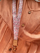 Load image into Gallery viewer, Butterfly Smileys Fabric Lanyard