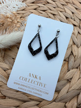 Load image into Gallery viewer, Capri Dangle Glitter Earrings