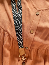 Load image into Gallery viewer, Zebra Fabric Lanyard