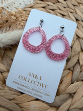 Load image into Gallery viewer, Milan Dangle Glitter Earrings