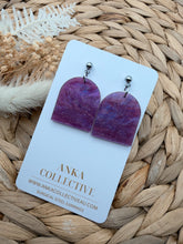 Load image into Gallery viewer, Aura Dangle Glitter Earrings