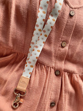 Load image into Gallery viewer, Blossoming Florals Fabric Lanyard