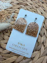 Load image into Gallery viewer, Aura Dangle Glitter Earrings