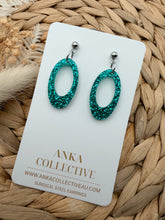Load image into Gallery viewer, Sienna Dangle Glitter Earrings