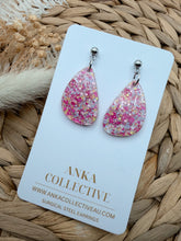 Load image into Gallery viewer, Sol Dangle Glitter Earrings