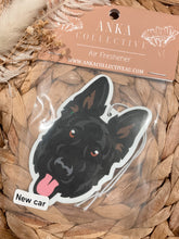 Load image into Gallery viewer, German Shepard Black Air Freshener