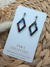 Load image into Gallery viewer, Valencia Dangle Glitter Earrings