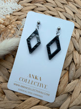 Load image into Gallery viewer, Valencia Dangle Glitter Earrings