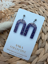 Load image into Gallery viewer, Harper Dangle Glitter Earrings