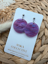 Load image into Gallery viewer, Luna Dangle Glitter Earrings