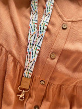 Load image into Gallery viewer, Crayons Fabric Lanyard