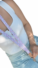 Load image into Gallery viewer, Butterfly Smileys Fabric Lanyard