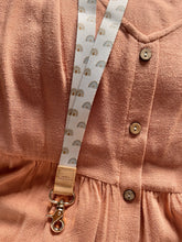 Load image into Gallery viewer, Boho Rainbow Fabric Lanyard