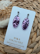 Load image into Gallery viewer, Riviera Dangle Glitter Earrings
