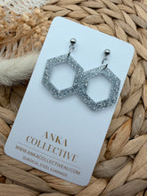 Load image into Gallery viewer, Nova Dangle Glitter Earrings