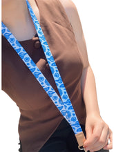 Load image into Gallery viewer, Sea Shells Fabric Lanyard