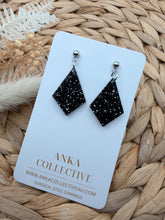 Load image into Gallery viewer, Monaco Dangle Glitter Earrings