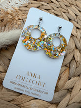 Load image into Gallery viewer, Eclipse Dangle Glitter Earrings