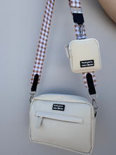 Load image into Gallery viewer, Pooch Walking Bag (Soft Ivory) - Mocha Gingham