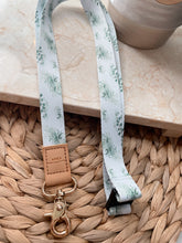 Load image into Gallery viewer, Greenery Fabric Lanyard
