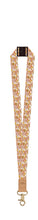 Load image into Gallery viewer, Autumn Florals Fabric Lanyard