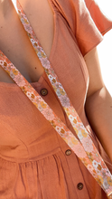 Load image into Gallery viewer, Autumn Florals Fabric Lanyard