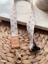 Load image into Gallery viewer, Boho Rainbow Fabric Lanyard