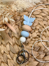 Load image into Gallery viewer, Blue Butterfly Lanyard