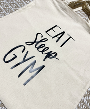 Load image into Gallery viewer, Eat Sleep Gym Tote Bag