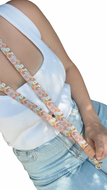Autumn Florals Fabric Lanyard