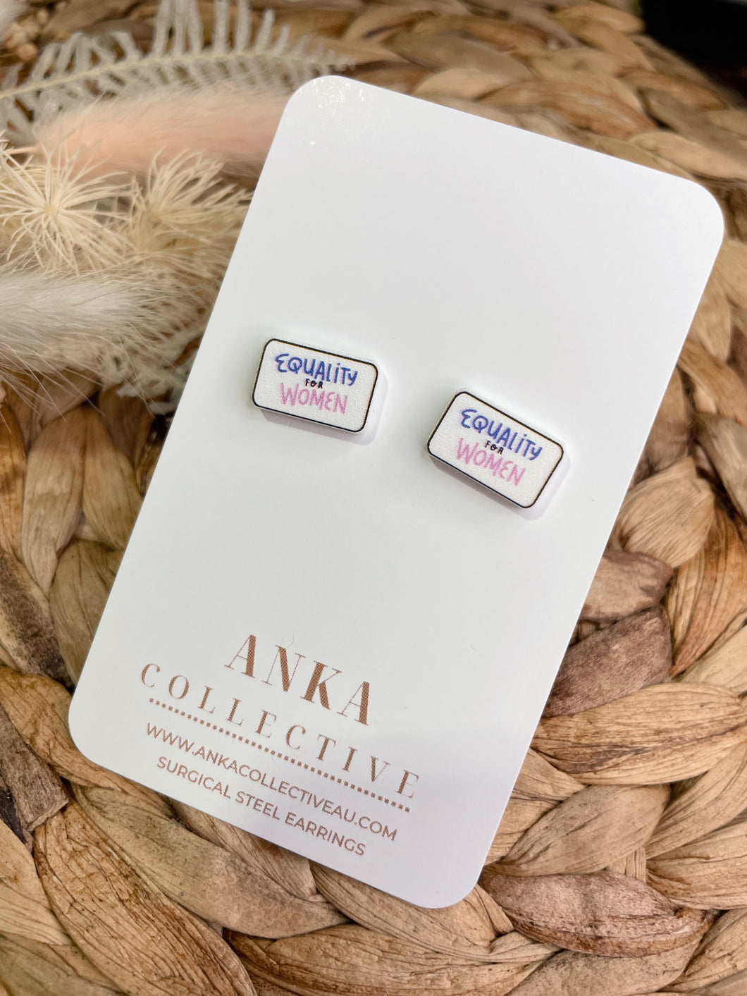 Equality For Women Stud Earrings