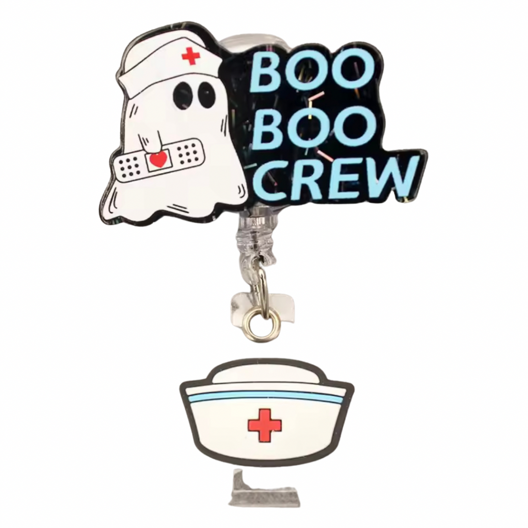 Boo Boo Crew Badge Reel