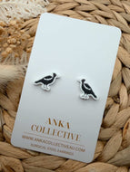Magpie Stud Earrings