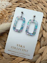 Load image into Gallery viewer, Atlas Dangle Glitter Earrings
