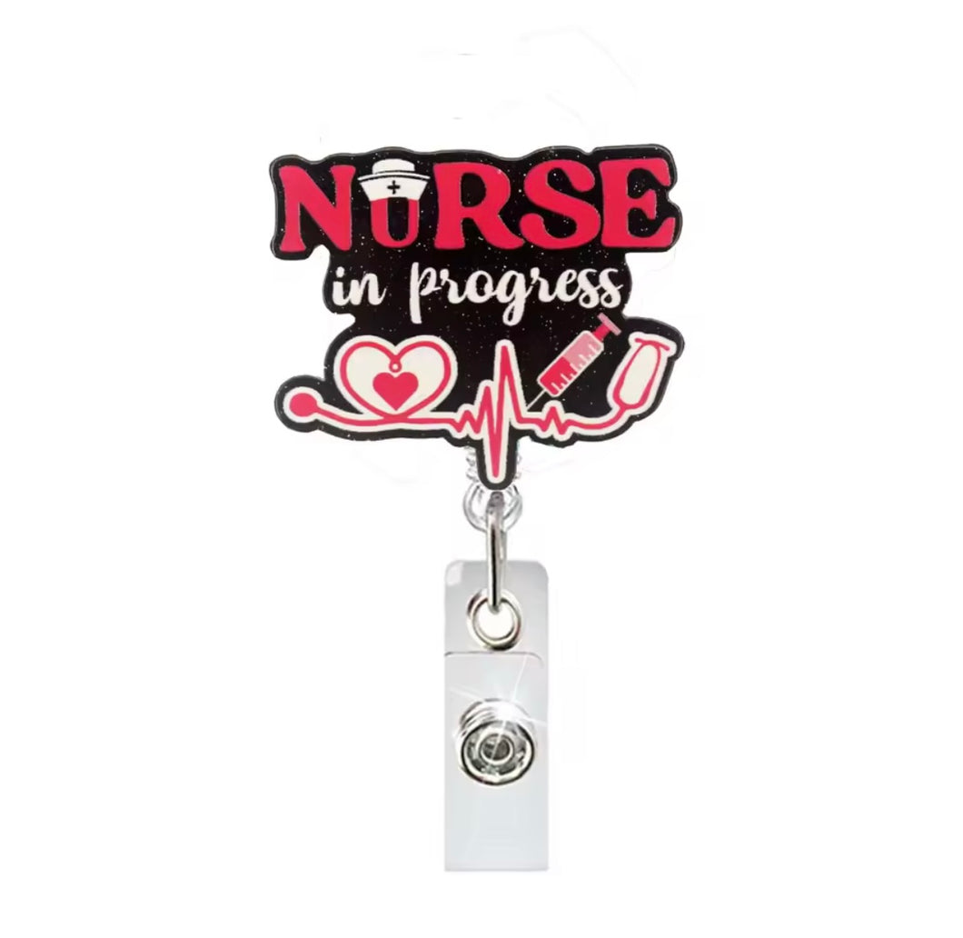 Nurse in Progress Badge Reel