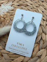 Load image into Gallery viewer, Milan Dangle Glitter Earrings
