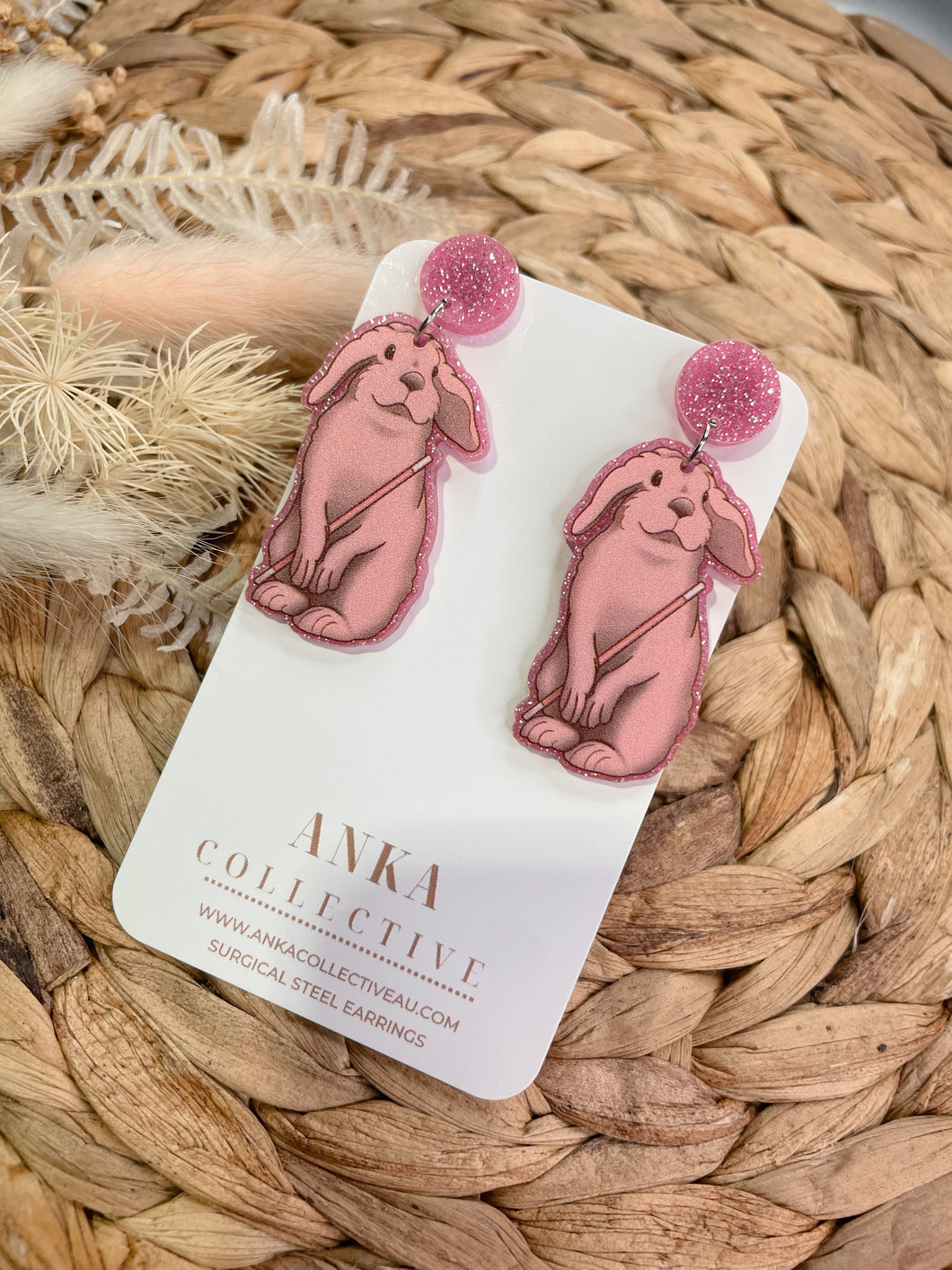 Magical Rabbit Dangle Earrings