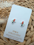 King Parrot Stud Earrings