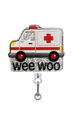 Wee Woo Ambulance Badge Reel