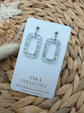 Load image into Gallery viewer, Atlas Dangle Glitter Earrings
