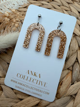Load image into Gallery viewer, Harper Dangle Glitter Earrings

