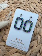 Load image into Gallery viewer, Atlas Dangle Glitter Earrings
