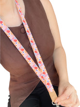 Load image into Gallery viewer, Abstract Spring Fabric Lanyard
