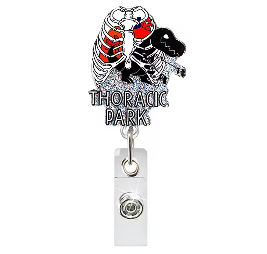 Thoracic Park Badge Reel