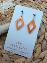 Load image into Gallery viewer, Valencia Dangle Glitter Earrings
